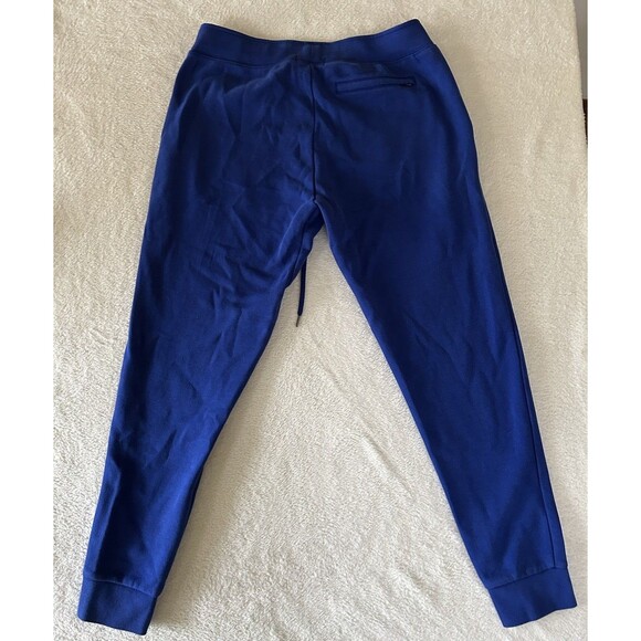 Polo Ralph Lauren Double-Knit Pony Jogger Pants Size Medium Sapphire Star Blue - Picture 2 of 11